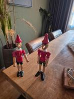 2 Houten Pinokkio Figuren, Antiek en Kunst, Antiek | Speelgoed, Ophalen of Verzenden