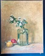 Stilleven bleomen en fruit, Antiek en Kunst, Ophalen of Verzenden