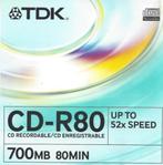 Te Koop TDK, 700 MB, 50 Stk. Spindel 52X + Div, Ophalen, Nieuw