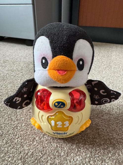 Vtech Pinguin Pluche va 6 maanden, Kinderen en Baby's, Speelgoed | Vtech, Gebruikt, 6 maanden tot 2 jaar, Ophalen of Verzenden