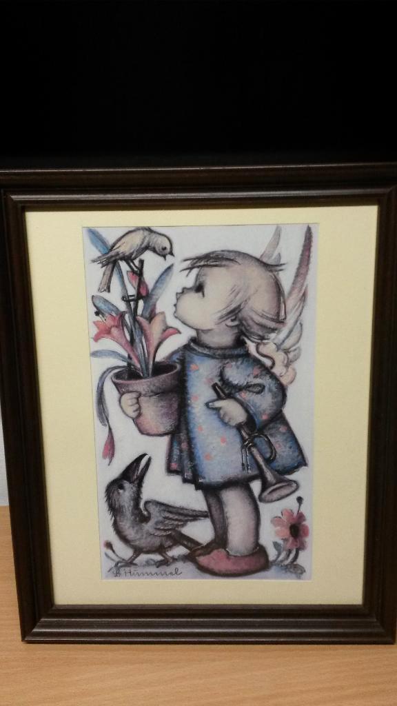 Hümmel (2 tekeningen/schilderijtjes), Antiek en Kunst, Antiek | Porselein, Ophalen