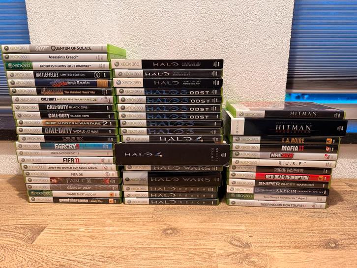 Groot Xbox 360 Games Pakket - 49 stuks!, Spelcomputers en Games, Games | Xbox 360, Gebruikt, Shooter, 3 spelers of meer, Vanaf 16 jaar