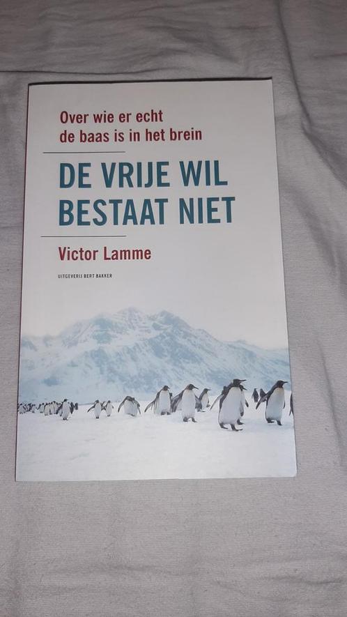 Victor Lamme - De vrije wil bestaat niet, Boeken, Psychologie, Gelezen, Ophalen of Verzenden