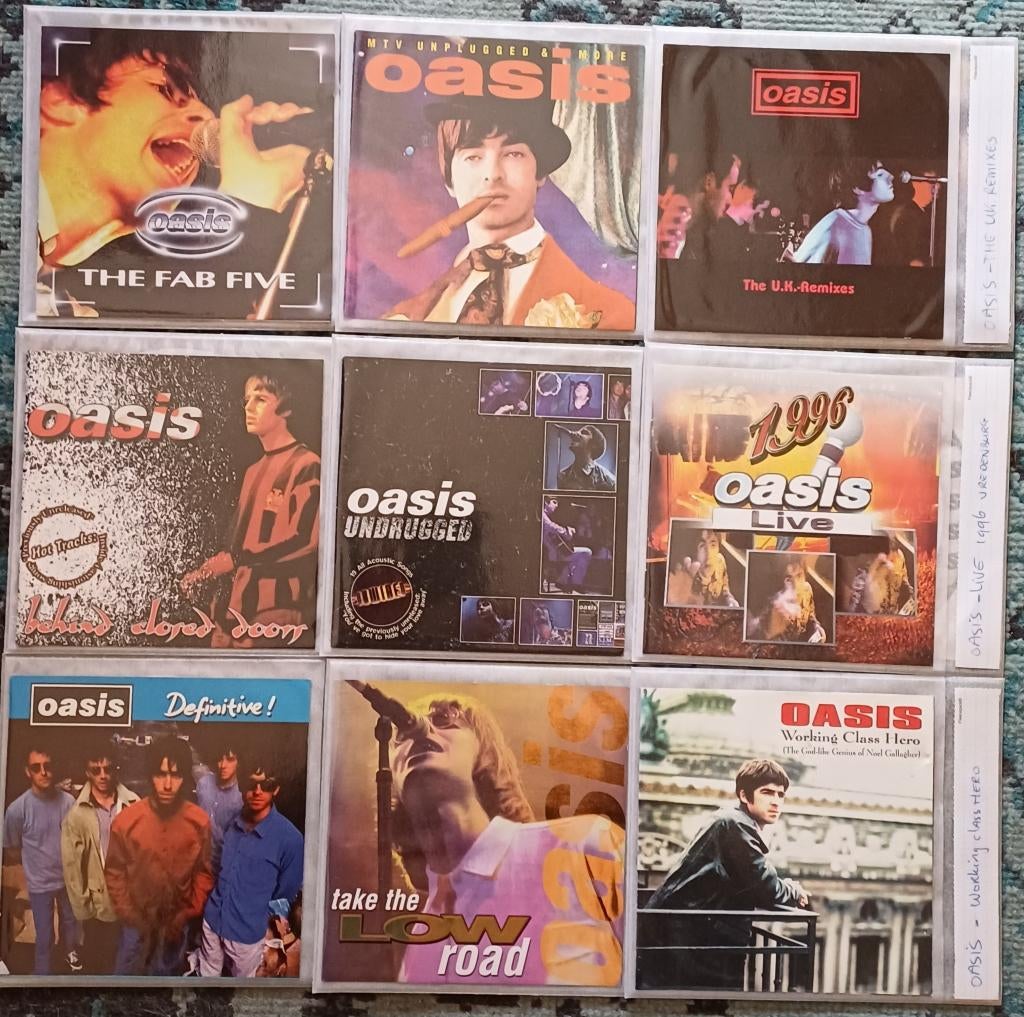 9 x Cd OASIS, Ophalen of Verzenden, Gebruikt, Alternative