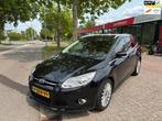 Ford Focus Wagon 1.0 EcoBoost Titanium|NAVI|LANE ASSIST|DODE, Auto's, Ford, Euro 5, 125 pk, Gebruikt, Zwart