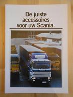 Scania Accessoires Brochure 1982 – 142 112 82 - NL, Ophalen, Zo goed als nieuw, Overige merken, Scania
