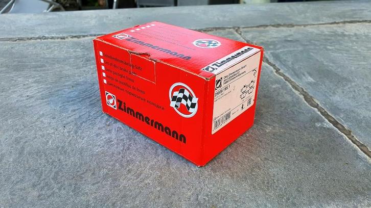 Zimmermann 25009.165.1 remblokken Golf 7 S3 Leon 5F etc, Auto-onderdelen, Remmen en Aandrijving, Audi, Seat, Volkswagen, Skoda