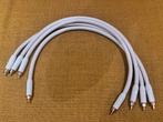 Twee sets van 50 cm Chris Cables “White One”, Ophalen of Verzenden, Gebruikt, Minder dan 2 meter