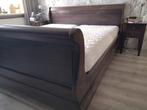 Koloniaal bed 180x200, 180 cm, Gebruikt, Ophalen, Tweepersoons