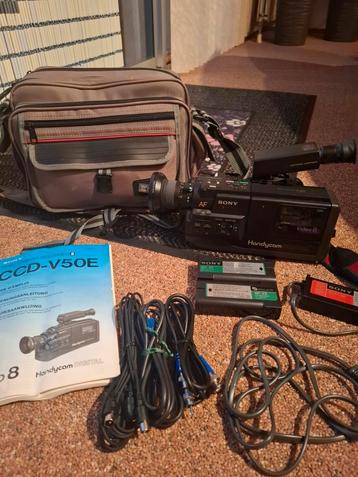 Sony CCD-V50E Handycam Video 8 Camcorder beschikbaar voor biedingen