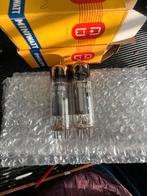 Philips/Mullard Blackburn EL84 matched pair NOS, Ophalen of Verzenden, Buis of Buizen