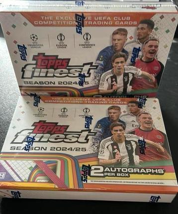 Topps Finest - Hobby Box UEFA Club 24/25 beschikbaar voor biedingen