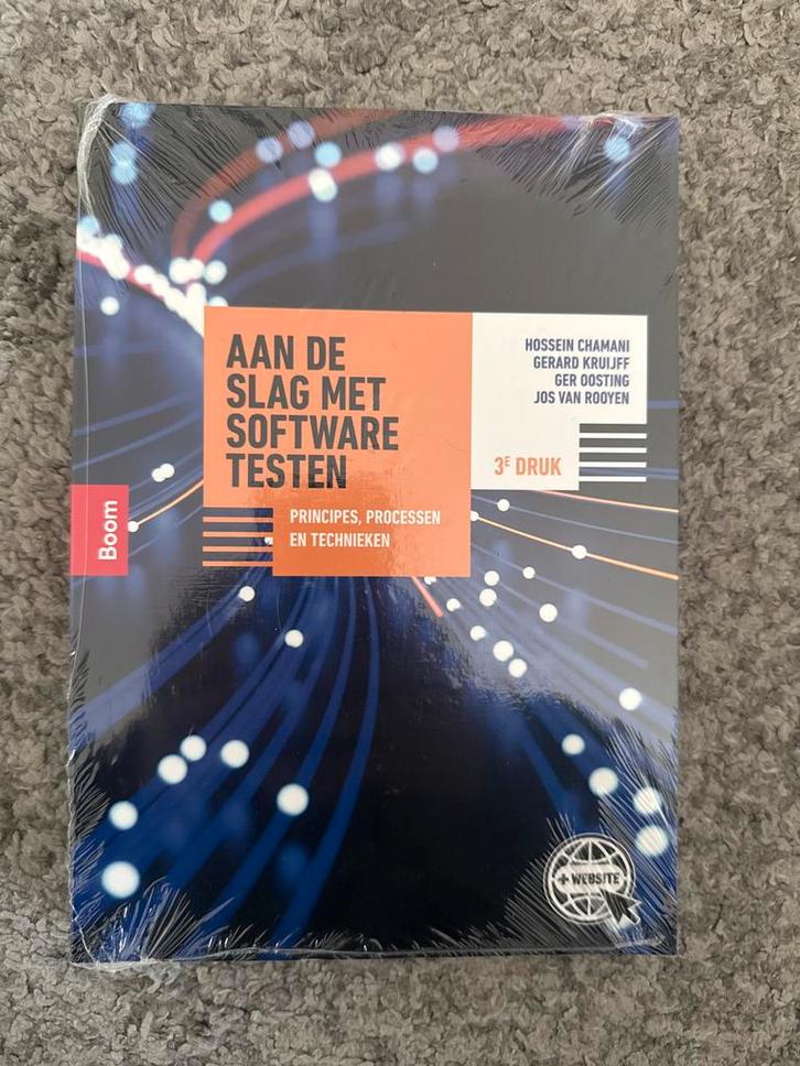 Aan de slag met software testen - 3e druk, Boeken, Studieboeken en Cursussen, Nieuw, HBO, Beta, Ophalen of Verzenden