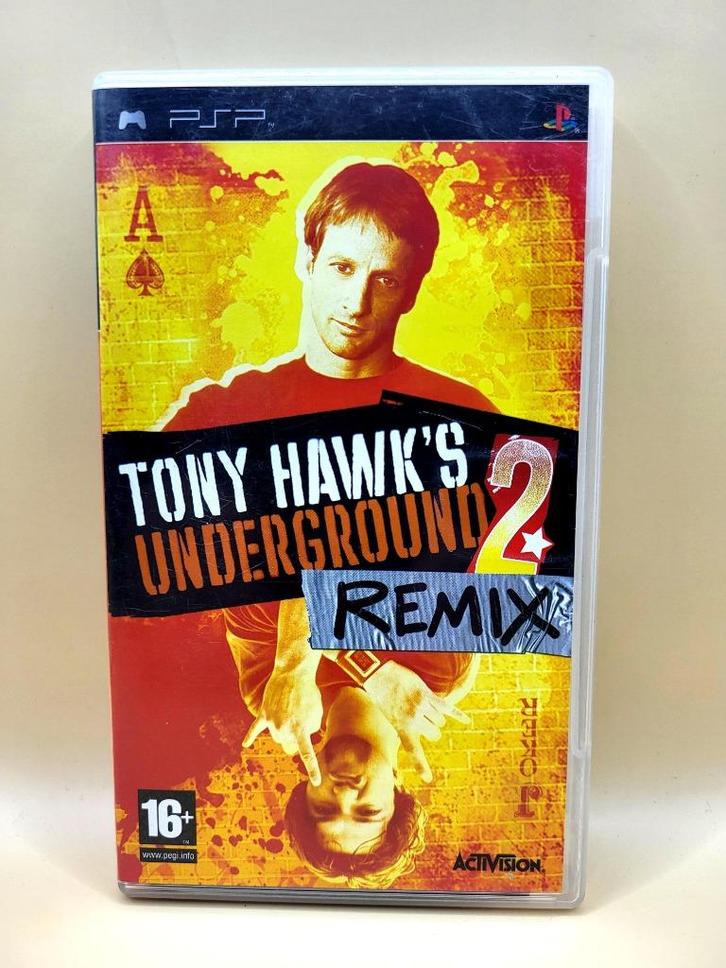 Tony Hawk's Underground Remix 2 - PSP, Spelcomputers en Games, Games | Sony PlayStation Portable, Zo goed als nieuw, Sport, 1 speler