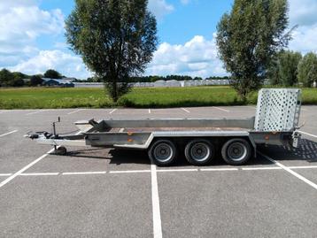 Ifor williams machinetransporter 420x184cm in bak, 3500kg beschikbaar voor biedingen