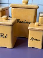 Franse Keukenpotten Set - Honingkleur, Ophalen of Verzenden