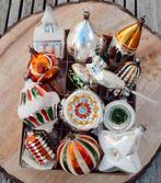 Antieke oude kerstballen, vintage, Diversen, Gebruikt, Onbekend, Ophalen of Verzenden, Onbekend