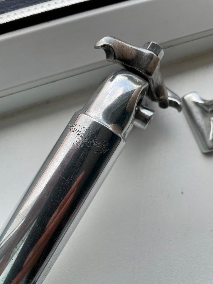 Campagnolo zadelpen Nuovo Record 27.2, Fietsen en Brommers, Fietsen | Racefietsen, Zo goed als nieuw, Overige merken, Meer dan 20 versnellingen