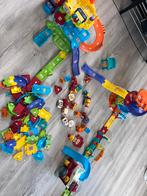 Vtech toet toet autos incl garage, wasstraat en brandweer, Kinderen en Baby's, Speelgoed | Vtech, Gebruikt, Ophalen