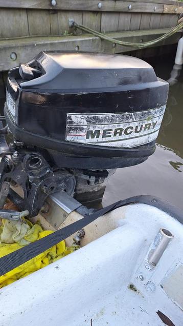 Mercury 6pk buitenboordmotor met afstandsbediening beschikbaar voor biedingen