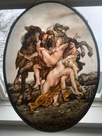 Religieus Medaillon / Raamhanger, Antiek en Kunst, Antiek | Religie, Ophalen of Verzenden