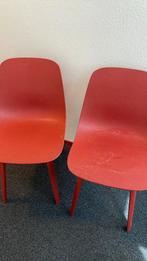 Odger ikea stoelen 2 stuks, Huis en Inrichting, Stoelen, Ophalen, Zo goed als nieuw, Rood, Twee