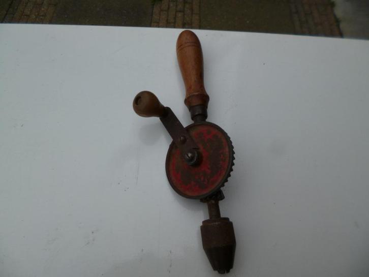 Handboormachine., Antiek en Kunst, Antiek | Gereedschap en Instrumenten, Ophalen of Verzenden