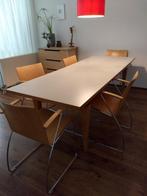 Ligne Roset eettafel design , 2.20 x 85, plus onderplank, Huis en Inrichting, Tafels | Eettafels, Ophalen, 200 cm of meer, 50 tot 100 cm