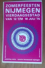 Sticker-Zomerfeesten Nijmegen 12 tm 18 juli 1975- vierdaagse, Sport, Zo goed als nieuw, Verzenden