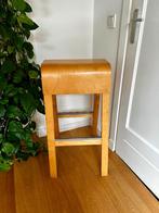 Vintage Ikea Salve kruk hoog model. Houten kruk 80 cm, Ophalen, Zo goed als nieuw, Hout