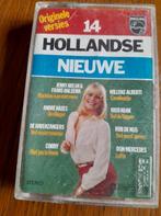 14 hollandse nieuwe cassettebandje, Cd's en Dvd's, Cassettebandjes, Nederlandstalig, Gebruikt, Ophalen of Verzenden, 1 bandje