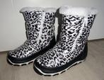 Nauwelijks gebruikte snowboots met panterprint - maat 29, Ophalen, Meisje, Laarzen, Zo goed als nieuw