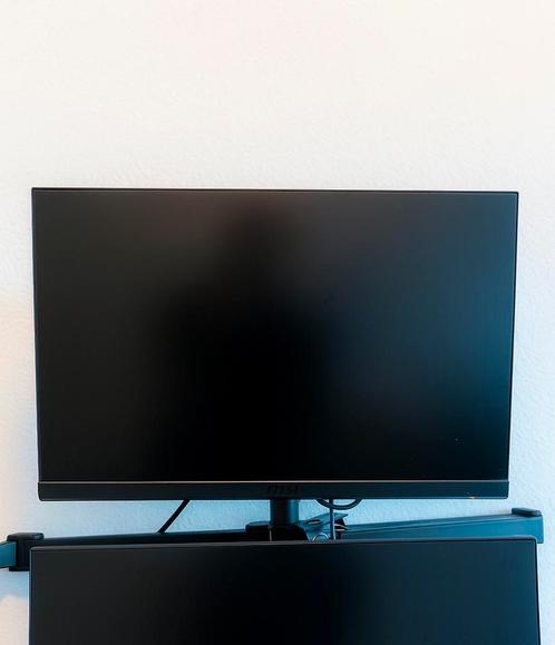 2x Gaming monitor: MSI Optix G241V E2 - 75Hz, Computers en Software, Monitoren, Gebruikt, 61 t/m 100 Hz, HDMI, Gaming, IPS, Full HD