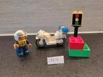 Duplo 5679 Politie motor, Ophalen of Verzenden, Gebruikt, Complete set, Duplo