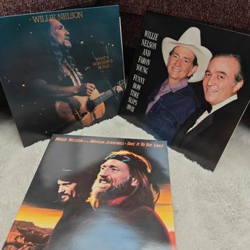 Willie Nelson - 3 LP's beschikbaar voor biedingen