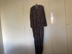 Grijze Luipaard Onesie XL, Kleding | Dames, Ophalen of Verzenden, Zo goed als nieuw, Maat 46/48 (XL) of groter, Grijs