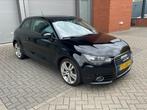 Audi A1 1.2 Tfsi 2010 Zwart, Auto's, Audi, Voorwielaandrijving, Stof, A1, 4 cilinders