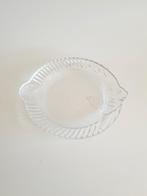 Prachtige glazen vis schalen/ borden meerdere beschikbaar, Ophalen of Verzenden, Zo goed als nieuw, Rond, Glas