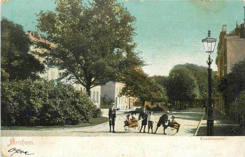 (377-709-009) Arnhem Eusebiusplein, Verzamelen, Ansichtkaarten | Nederland, Gelderland, Verzenden