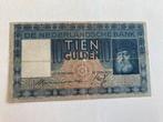 10 Gulden bankbiljet uit het jaar 1937., Postzegels en Munten, Bankbiljetten | Nederland, Ophalen of Verzenden, 10 gulden, Los biljet