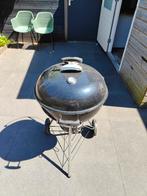 Weber kettle BBQ 57 cm, Tuin en Terras, Houtskoolbarbecues, Ophalen, Zo goed als nieuw, WEBER, Met accessoires