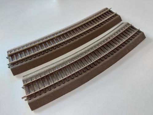 H0 Roco spoor Geoline met bedding R10 Gekleurd, Hobby en Vrije tijd, Modeltreinen | H0, Gebruikt, Rails, Gelijkstroom of Wisselstroom
