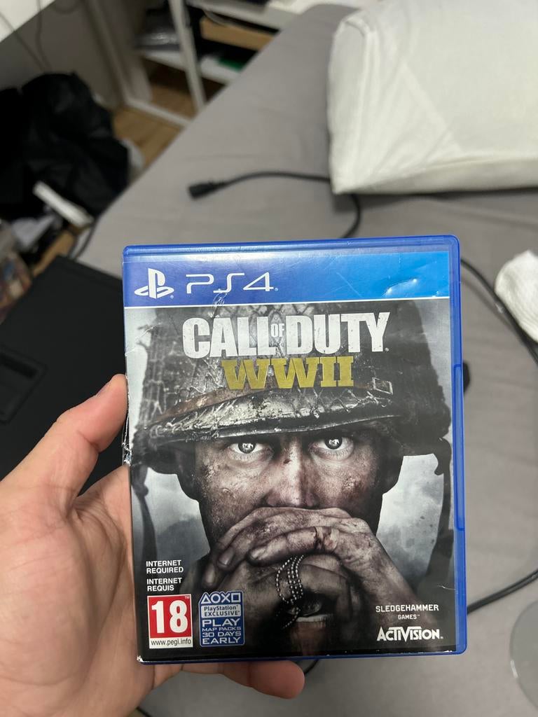 Call of Duty WWII PS4 - Zo goed als nieuw!, Ophalen, Online, Vanaf 18 jaar, Shooter