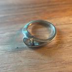 925 zilveren ring zirkonia, Sieraden, Tassen en Uiterlijk, Ringen, Ophalen of Verzenden, Kleiner dan 17, Zilver, Dame