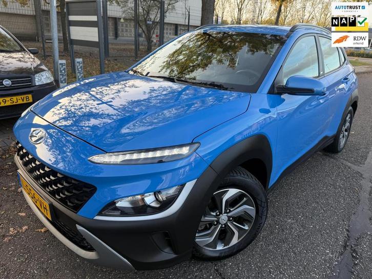 Hyundai Kona 1.6 GDI HEV HYBRID 2021 Comfort Smart 1-EIG ACC, Auto's, Hyundai, Bedrijf, Te koop, Kona, ABS, Achteruitrijcamera