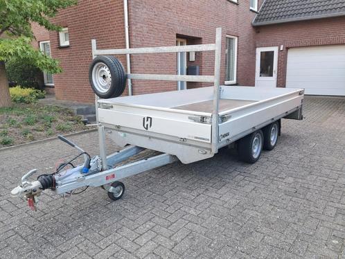 Henra plateauwagen 351x185 3500kg, Auto diversen, Aanhangers en Bagagewagens, Zo goed als nieuw, Ophalen