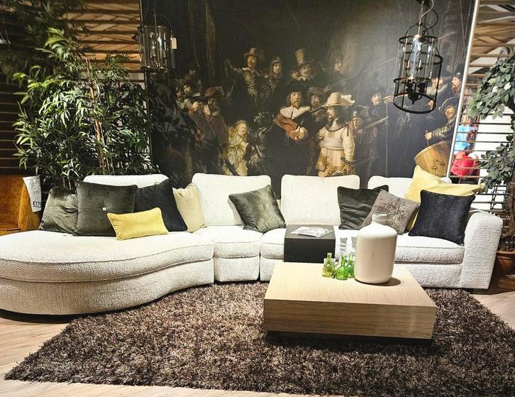 Organic bank van€5798,- nu voor €2799,-, Huis en Inrichting, Zitzakken, Overige typen, Ophalen