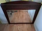 Spiegel antiek/brocant, Ophalen, Rechthoekig, 100 tot 150 cm, Minder dan 100 cm