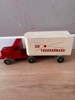 Sio vintage /antieke houten verhuiswagen jaren 50, Antiek en Kunst, Antiek | Speelgoed, Ophalen of Verzenden