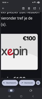 Flexepin waardebon, Eén persoon, Cadeaubon